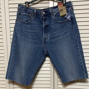 Levi’s 501 Skinny Cuttoff Denim Shorts Size 31